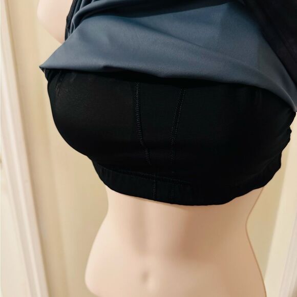 Old Navy Fitted Black and Gray Tank Top - Picture 8 of 11